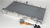 CSF Aluminum Racing Radiator w/ Built-In Oil Cooler & Filler Neck Kit (02-07 WRX / 04-07 STi)