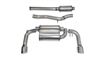 Corsa 3.0" Dual Rear Exit Cat-Back Exhaust System with 4.5" Tips Sport Sound Level (2008 - 2015)