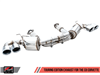 AWE Tuning Touring Edition Exhaust Quad Chrome Silver Tips 2020-2021 C8 Corvette