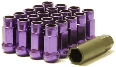 Muteki SR48 Purple Open Ended Lug Nuts M12x1.50