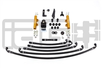 IAG PTFE Fuel System Kit W/ Lines, FPR & Gold Fuel Rails for 08-20 STI
