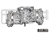 IAG 500 Long Block Engine W/ Stage 1 Heads for 06-14 WRX, 04-19 STI, 04-13 FXT, 05-09 LGT