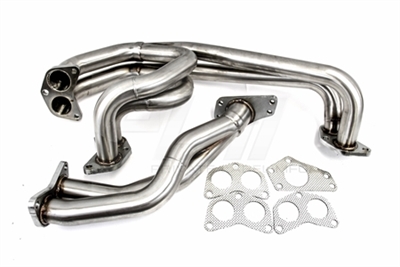 Private MFG Exhaust Manifold with Up Pipe - 02-14 WRX / 04-17 STI