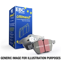 EBC Brakes Ultimax OEM Replacement Rear Brake Pads Focus ST / RS