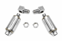 Fabspeed Universal 90 Degree O2 Spacers with Catalytic Converters - Pair